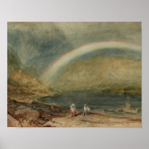 Póster José Mallord Guillermo Turner - el arco iris