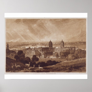 Póster José Mallord Guillermo Turner el Londres de