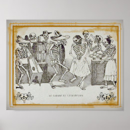 Póster José Posada-El jarabe en ultratumba 14,24" x 11"