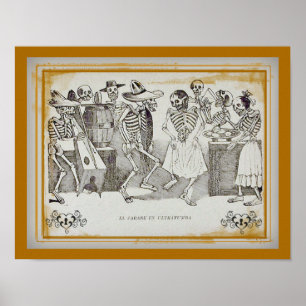 Póster José Posada-El jarabe en ultratumba 14,24" x 11"