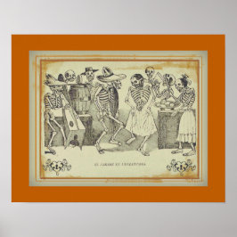 Póster José Posada-El jarabe en ultratumba 18"x14.14"