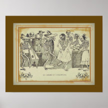 José Posada-El jarabe en ultratumba 18"x14.5"