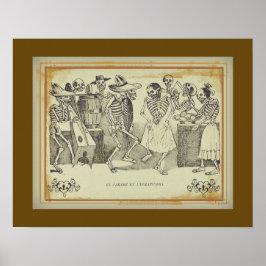 Póster José Posada-El jarabe en ultratumba 18"x14.5"