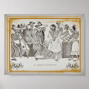Póster José Posada, El jarabe en ultratumba 7x5.30 Imprim