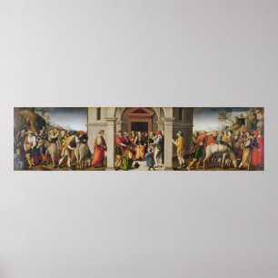 Póster José recibe a sus hermanos, C. 1515