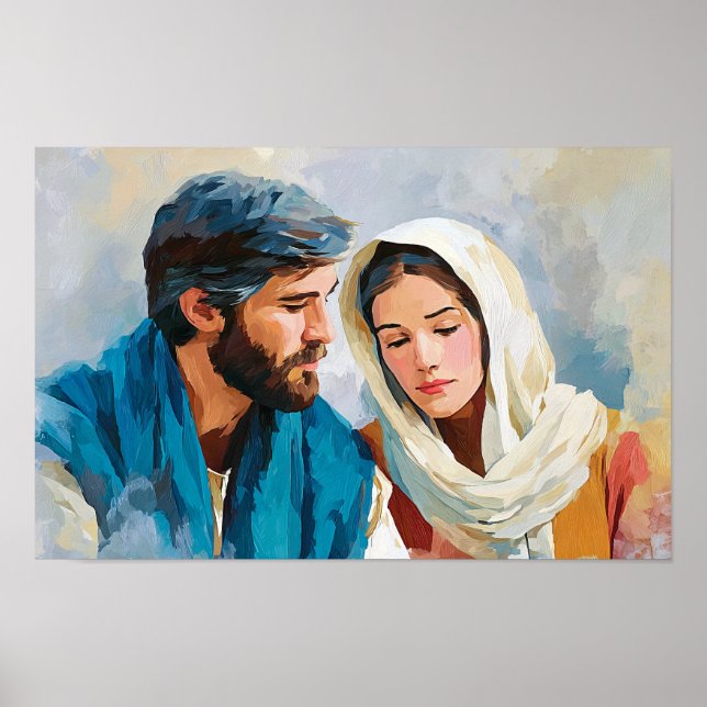 Póster José y María: Una Unión Santa (Frente)