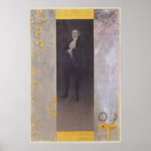 Póster Josef Lewinsky como Carlos — Gustav Klimt (1895)