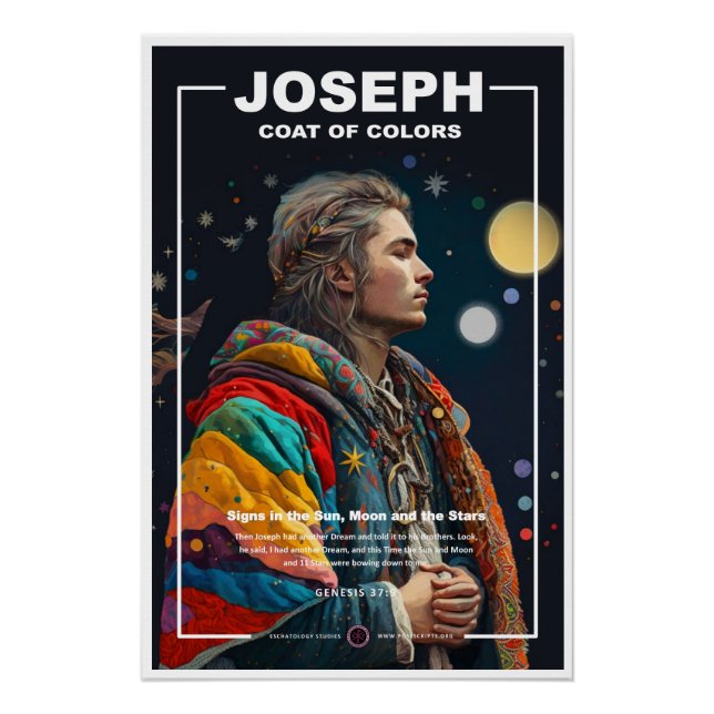 Póster Joseph - Abrigo de colores (Anverso)