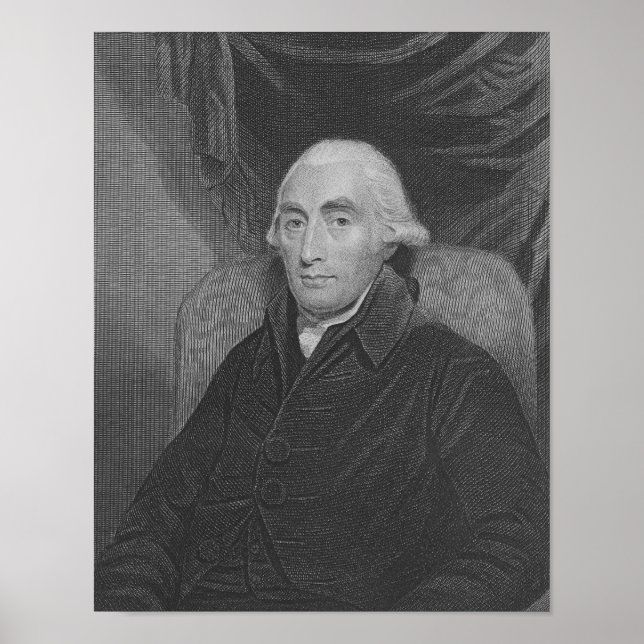 Póster Joseph Black de la 'Galería de Retratos' (Frente)