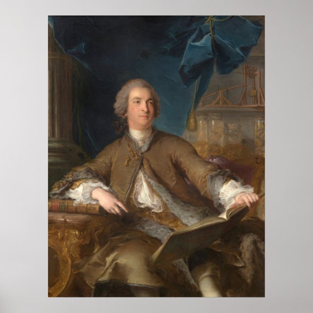 Póster Joseph Bonnier - Jean-Marc Nattier Bella Artes (Frente)
