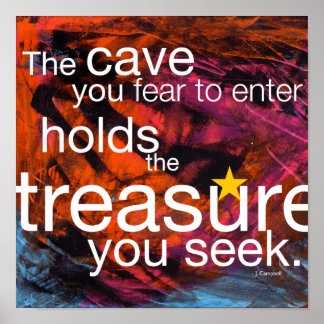 Póster Joseph Campbell Quote