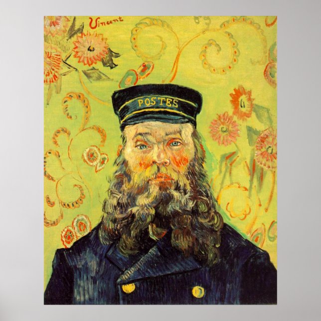 Póster Joseph Etienne Roulin (Postman) Canvas Print (Frente)