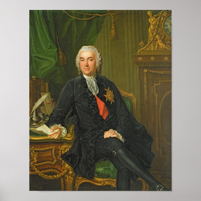 Póster Joseph-Francois Foulon después de 1760 (Frente)