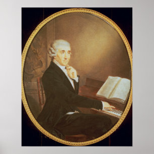 Póster Joseph Haydn c.1795