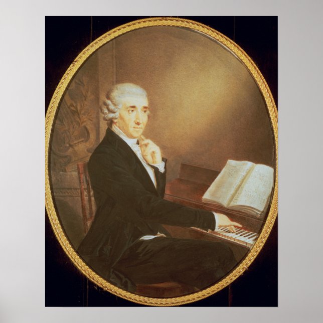 Póster Joseph Haydn c.1795 (Frente)