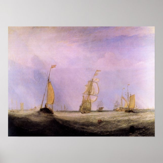 Póster Joseph Mallor - Yendo al mar (Frente)