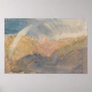 Póster Joseph Mallord William Turner - Castillo de Cricht