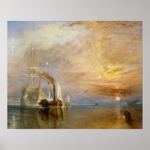 Póster Joseph Mallord William Turner   El ritmo de la luc