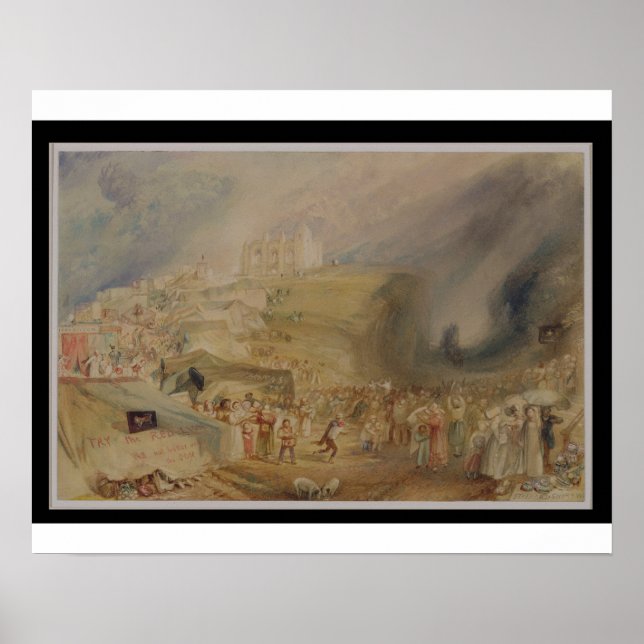 Póster Joseph Mallord William Turner | Hola de Santa Cata (Frente)