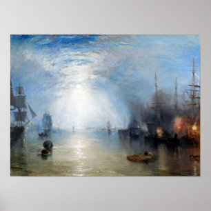 Póster Joseph Mallord William Turner Keelmen Heaving
