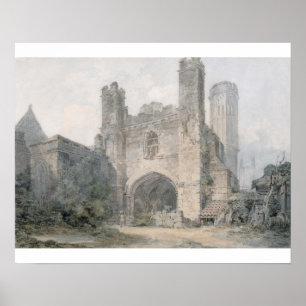 Póster Joseph Mallord William Turner   Santa Agustina Ga
