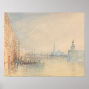 Póster Joseph Mallord William Turner - Venecia, la boca