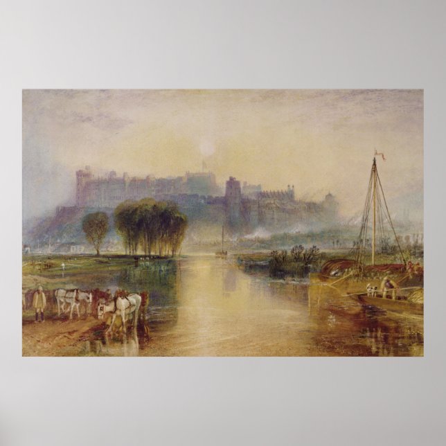 Póster Joseph Mallord William Turner | Windsor Castle (Frente)
