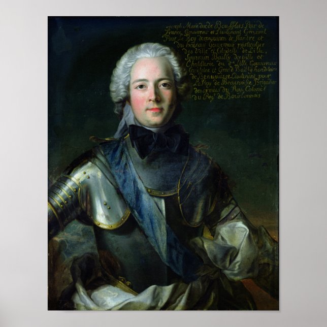 Póster Joseph-Marie  Duc de Boufflers (Frente)