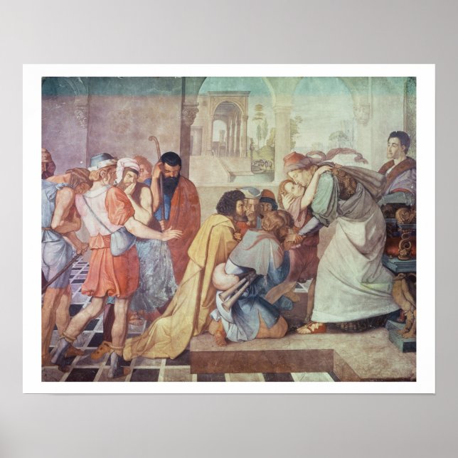 Póster Joseph recognised by his brothers (Frente)
