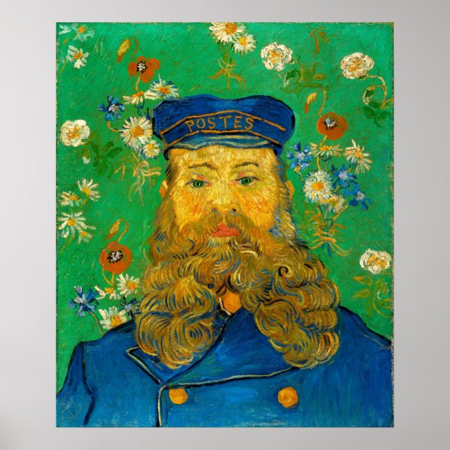 Póster Joseph Roulin - Van Gogh - c1889 (Frente)