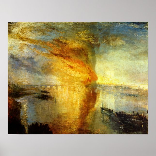 Póster Joseph Turner Art (Frente)