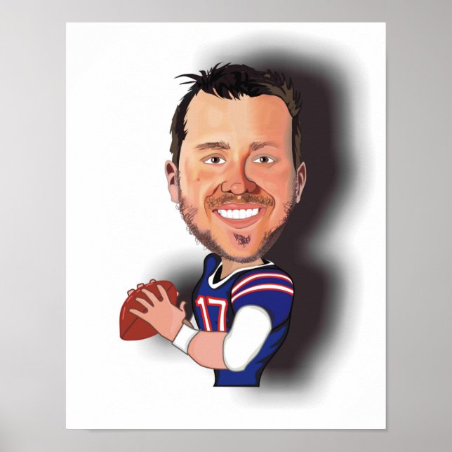 PÓSTER JOSH ALLEN (Frente)