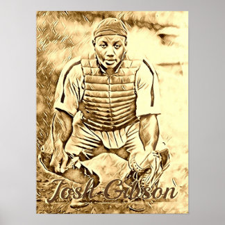 Póster Josh Gibson - 01