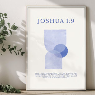 Póster Joshua 1:9