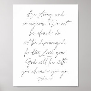 Póster Joshua 1:9