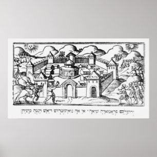 Póster Joshua en las paredes de Jericó