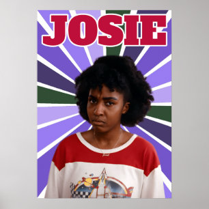 Póster Josie de Bottoms 2023   Ayo Edebiri   Retro