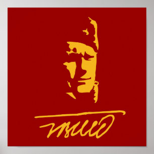 PÓSTER JOSIP BROZ TITO YUGOSLAVIA 1