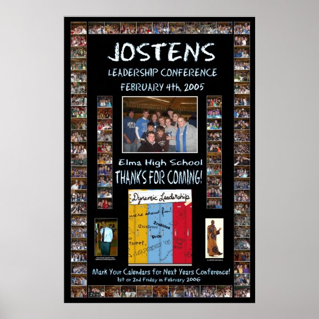 Póster Jostens NW Leadership Conference Poster (Frente)