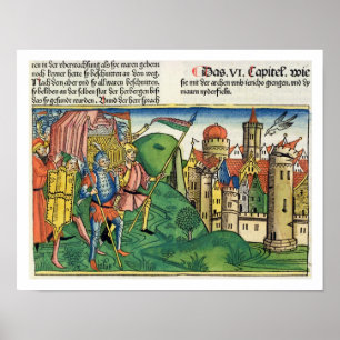 Póster Josué 6 4-21 La caída de Jericó, del Nurem