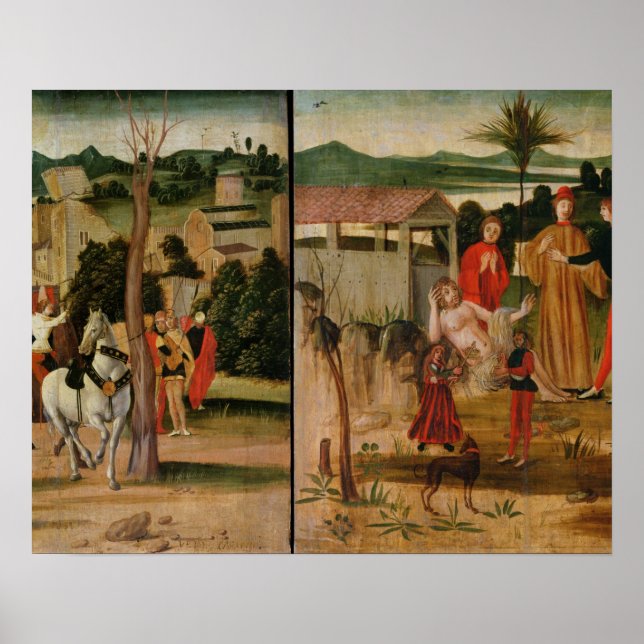 Póster Josué en las paredes de Jericó (Frente)