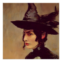 Joven bruja victoriana