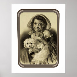 Póster Joven con papel picante, papel Poster (mate)