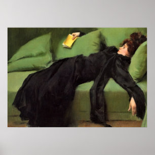 Póster Joven Decadente Después De La Muela De La Cerámica