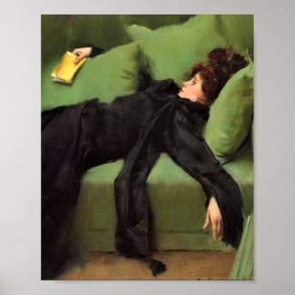 Póster Joven Decadente Después De La Muela De La Cerámica