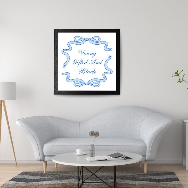 Póster Joven, obsequiado y negro (Subido por el creador)