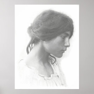 Póster Joven siciana