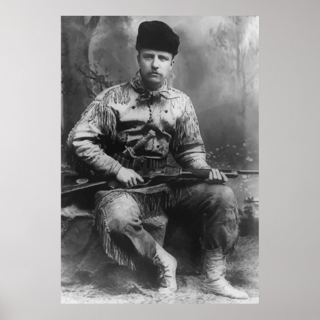 Póster Joven Teddy Roosevelt (Frente)