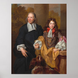 Póster Joven Tutor - Bella Artes Nicolas de Largillier