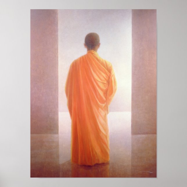 Póster Jóvenes monjes ven Vietnam de nuevo (Frente)